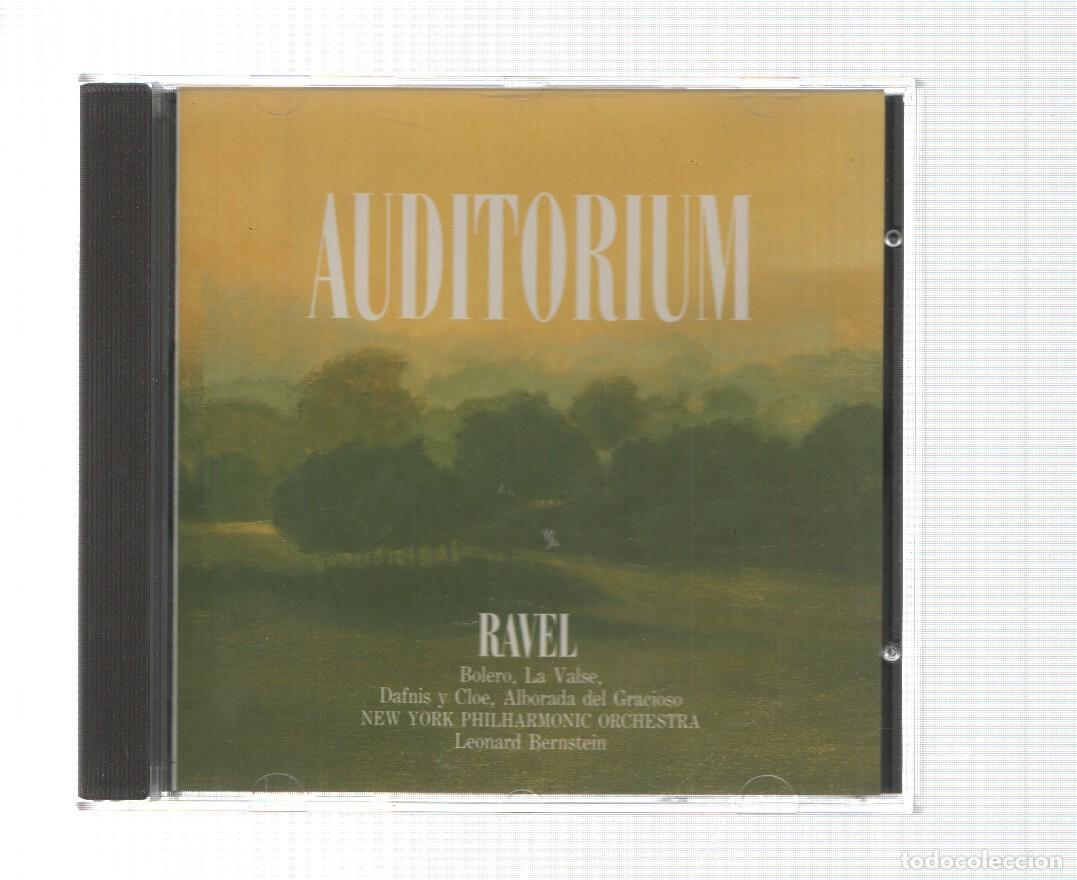 Libri antichi: CD: Sony Music: Auditorium. Ravel - Bolero: La Valse, Bernstein.