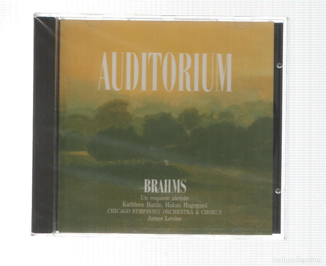 Libri antichi: CD: RCA: Auditorium. Brahms - Un requiem aleman. Levine