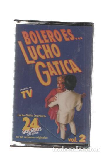 Libri antichi: Cassette: Emi: Bolero es ... Lucho Gatica vol 2, 24 boleros eternos - Sabor a mi, La monta&ntilde;a, Ofrend