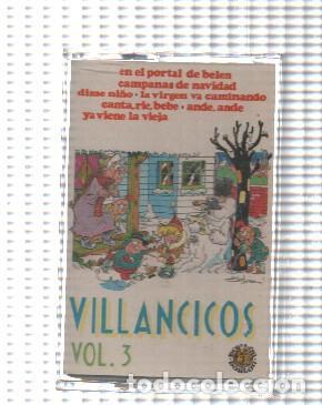 Libros antiguos: Cassette: doblon: Villancicos vol. 3 - Noche de paz, Alegria alegria, Ande ande