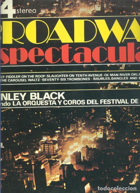 Libros antiguos: Disco LP: Broadway espectacular - Varios