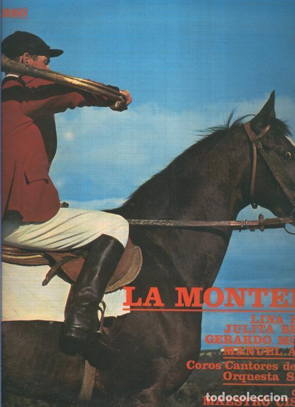 Libros antiguos: Disco LP: La monteria - Varios