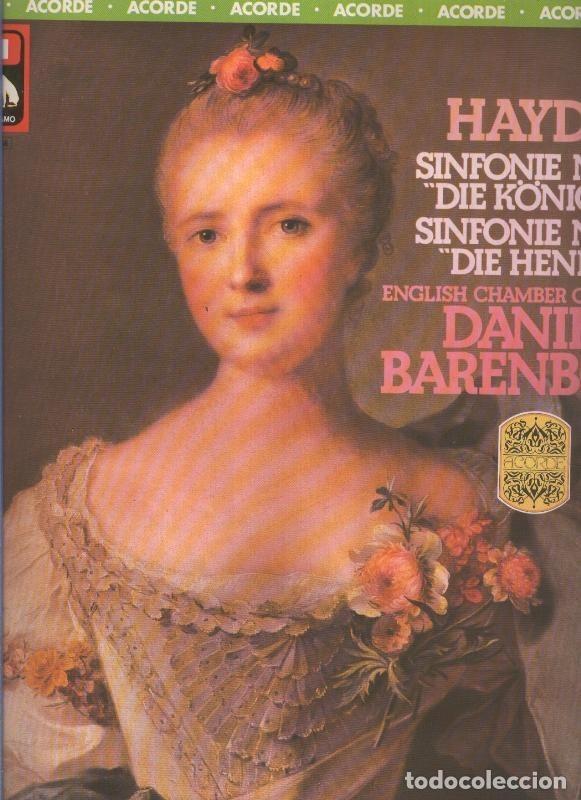 Libros antiguos: Disco LP: Haydn sinfonia numero 85 y 83 - Varios