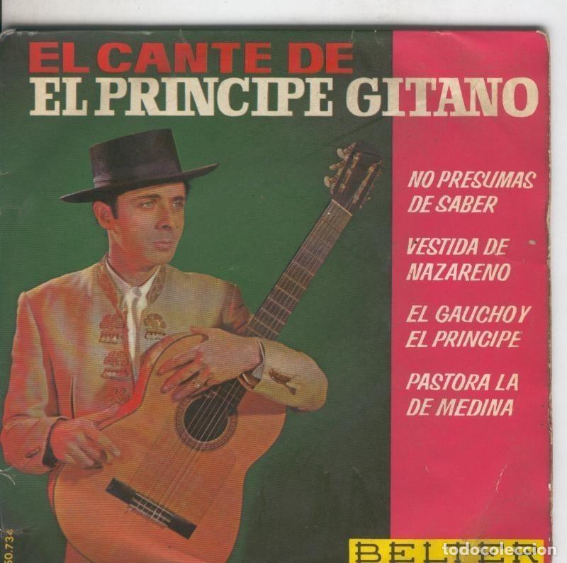 Antiquarische B&uuml;cher: Disco de 45 r.p.m: El principe gitano: No presumas de saber - Varios