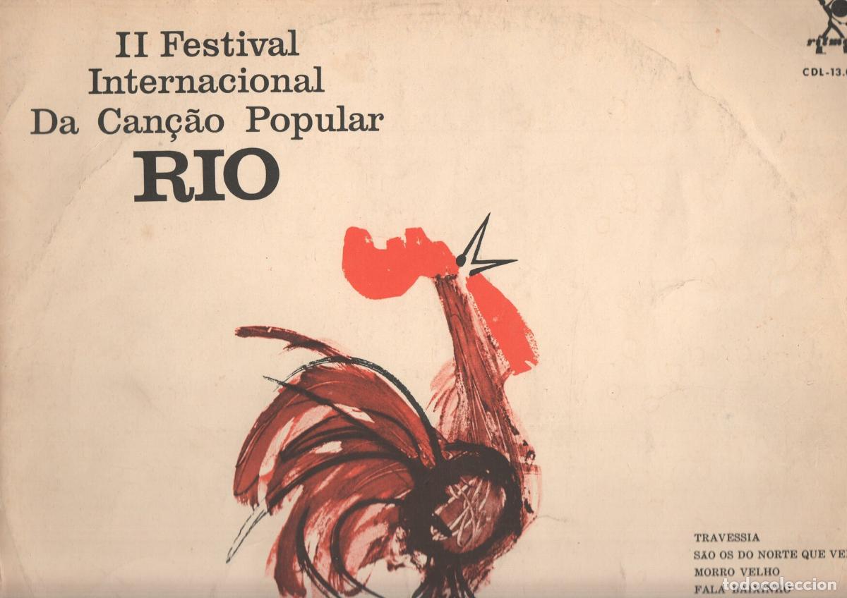 Antiquarische B&uuml;cher: Disco/Vinilo-LP: II FESTIVAL INTERNACIONAL DA CANCAO POPULAR RIO (Ritmos) - Varios