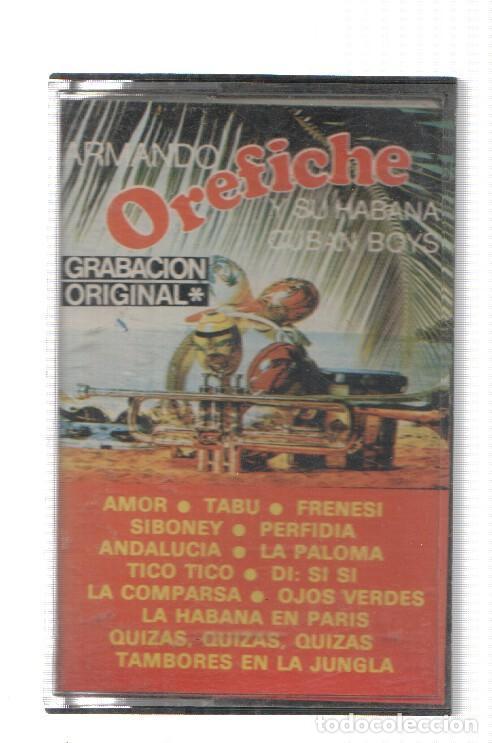 Libros antiguos: Cinta Casete: ARAMANDO ARFICHE y su Habana Cuban Boys - Amor (CDC 1976) - ARAMANDO ARFICHE