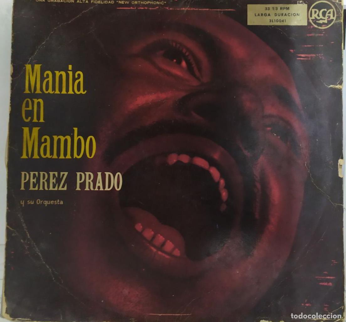 Libros antiguos: Vinilo-LP: Perez Prado - Mania en Mambo - Perez Prado