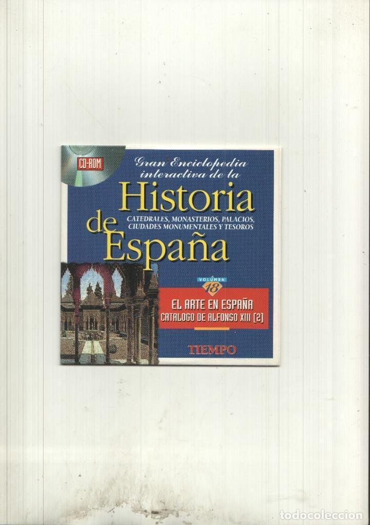 Antiquarische B&uuml;cher: CD-Rom: Historia de Espa&ntilde;a volumen 18: El arte en espa&ntilde;a catalogo de alfonso XIII (2) - Varios
