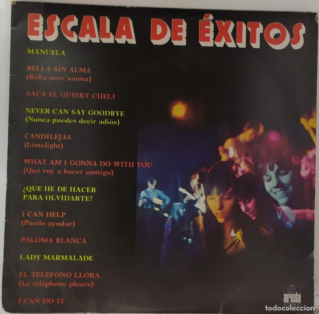 Libros antiguos: Disco/Vinilo-LP: Escala de &eacute;xitos (Ariola) - Varios - Foto 1