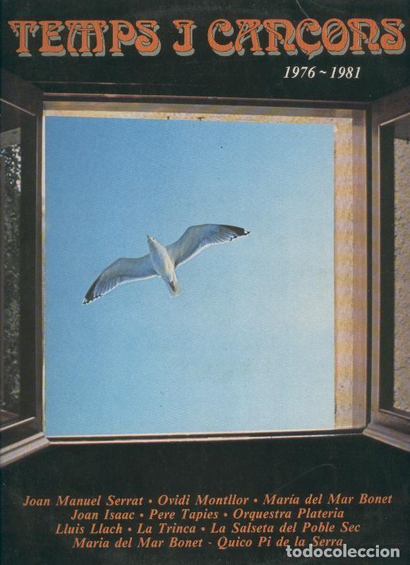 Libri antichi: Disco LP: Temps i Can&ccedil;ons - Varios