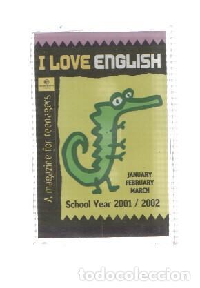 Libri antichi: Cinta Casete: I LOVE ENGLISH: Numero 41 (January, February, March 2001-2002) - VARIOS