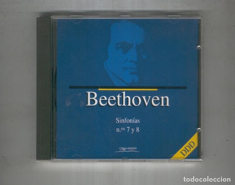 Libros antiguos: CD: Beethoven sinfonia 7 y 8 - Berlioz