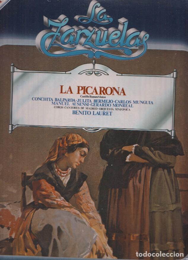 Libros antiguos: La Zarzuela volumen 40: La Picarona