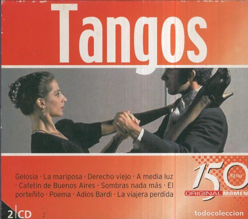Libros antiguos: CD Musica: TANGOS - Doble CD - VARIOS