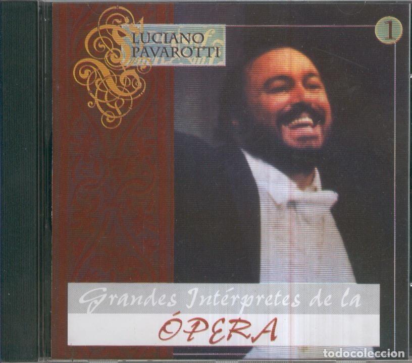 Libros antiguos: CD Musica: GRANDES INTERPRETES DE LA OPERA, No.01: Luciano Pavarotti - VARIOS