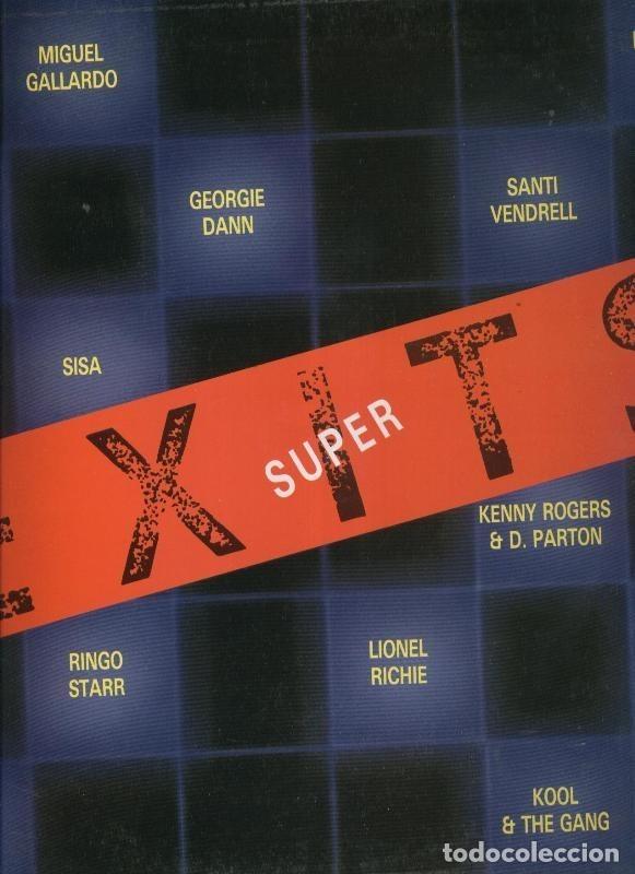 Libros antiguos: Disco LP: Super Exits - Varios