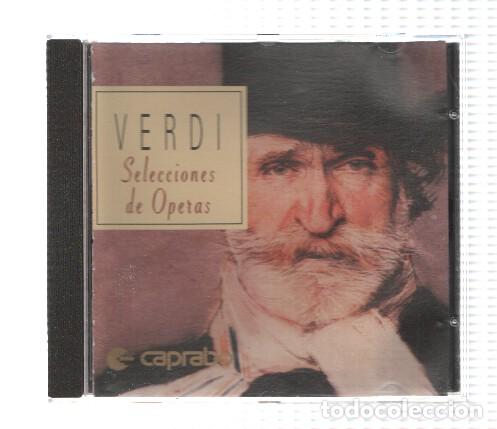 Antiquarische B&uuml;cher: CD-Musica: VERDI - Selecciones de Operas (Caprabo) - VERDI