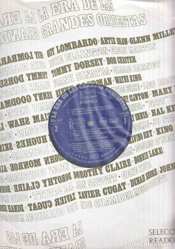 Libros antiguos: DISCO/VINILO: LA ERA DE LAS GRANDES ORQUESTAS: Disco Numero 02 (Readers Digest 1968) - VARIOS
