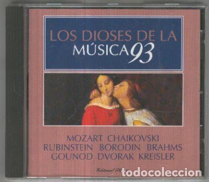 Libros antiguos: CD Musica: Coleccion Los Dioses de la Musica 93 Numero 41: MOZART-Chaikovski-Rubinstein-Borodin-Brah