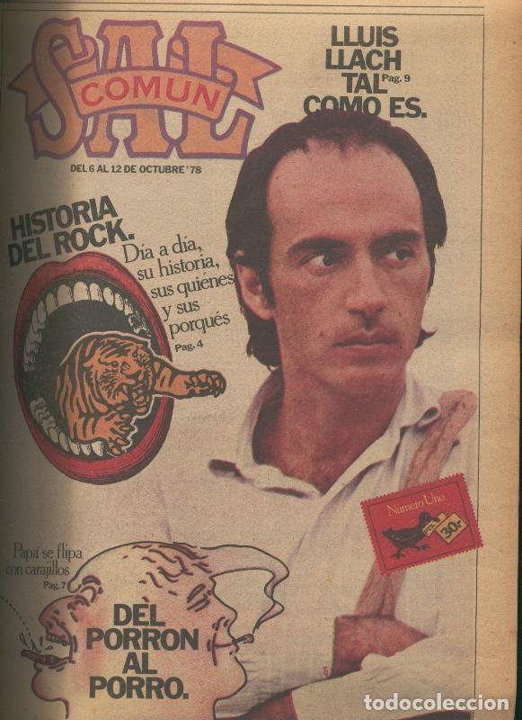 Libros antiguos: Sal Comun: numero 1 al 21 - Varios