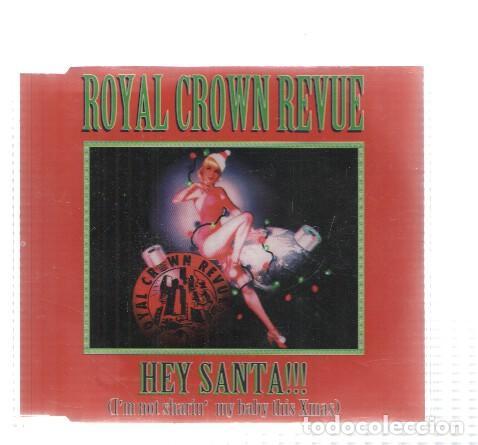 Libros antiguos: CD-Musica: ROYAL CROWN FAN CLUB - Hey Santa!!, The Gift (Big Daddy Records 1992) - E.Nichols y M.Dor