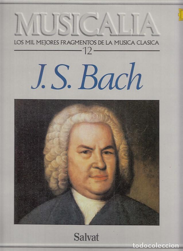 Libros antiguos: LP: Musicalia numero 12: J.S. Bach - J.S. Bach