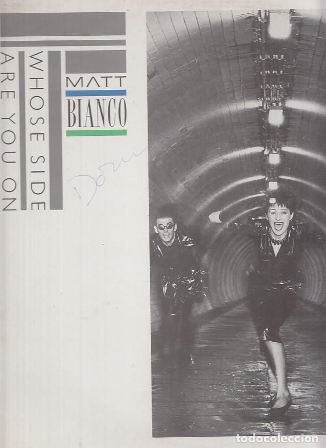 Old books: LP: Matt Bianco, Whose side are you on