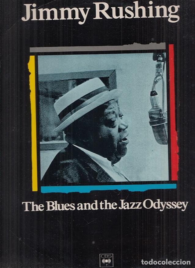 Old books: LP: Jimmy Rushing, The blues and the Jazz Odyssey - Maestros del Jazz