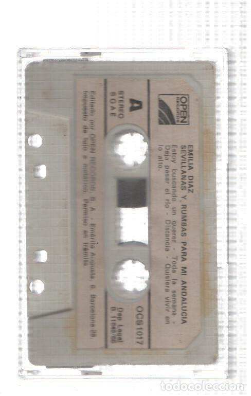 Old books: Cinta Casete: EMILIA DIAZ - Sevillanas para mi Andalucia (SIN CARATULA) - Varios