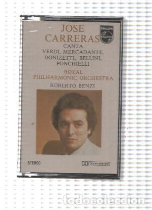 Libri antichi: Cassette: Philips: Jose Carreras. Canta Arias de Opera. Canta Verdi, Mercadante, Donizetti, Ponchiel