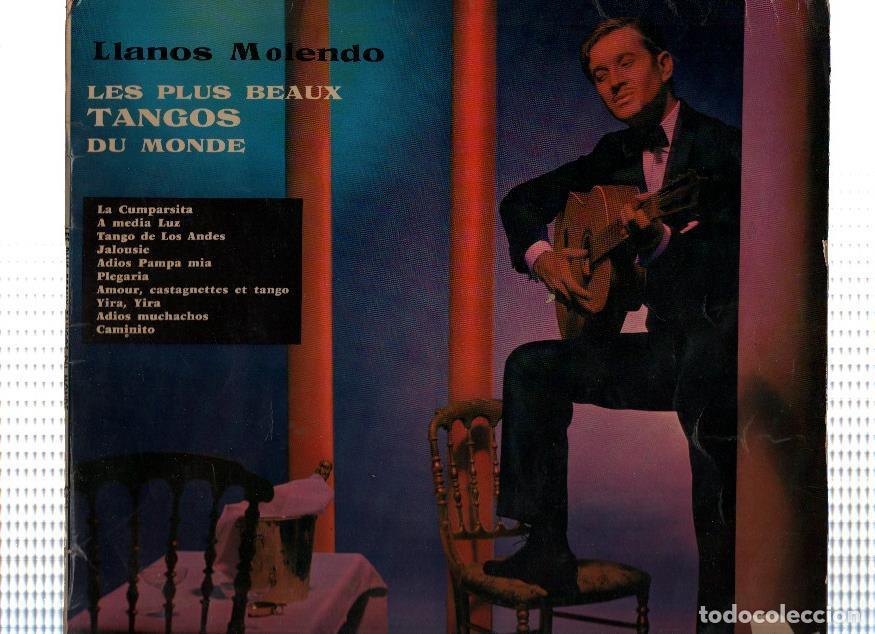 Libri antichi: Disco/Vinilo-LP 33 1/3: LLANOS MOLENDO: Les Plus Beaux Tangos Du Monde (Trianon) - Llanos Molendo