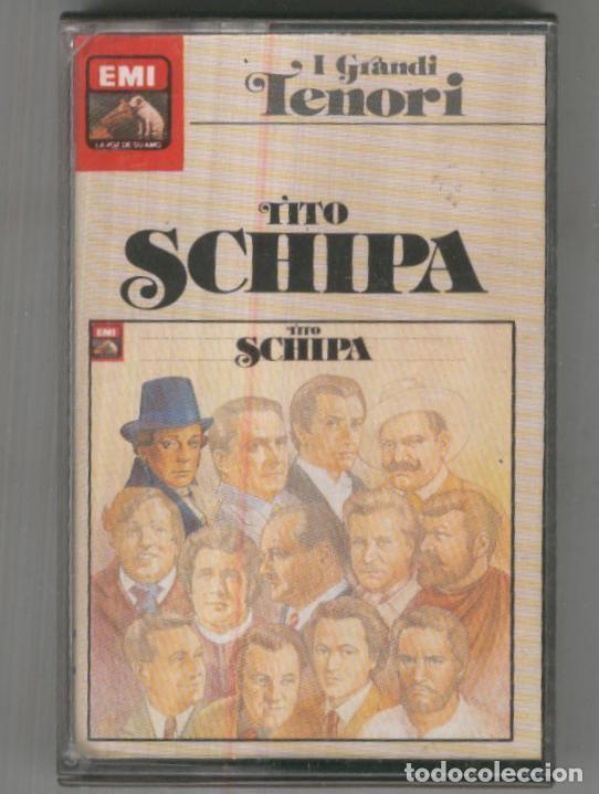 Antiquarische B&uuml;cher: CINTA CASETE: TITO SCHIPA - Coleccion I Grandi Tenori (EMI) - CARLO BERGONZI
