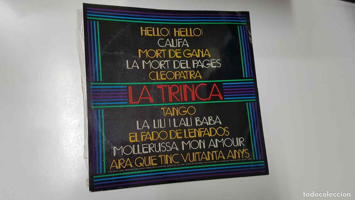 Libri antichi: LP: Mort de Gana, La Trinca- Hello Hello, Califa, Mort de Gana, La mort del pages