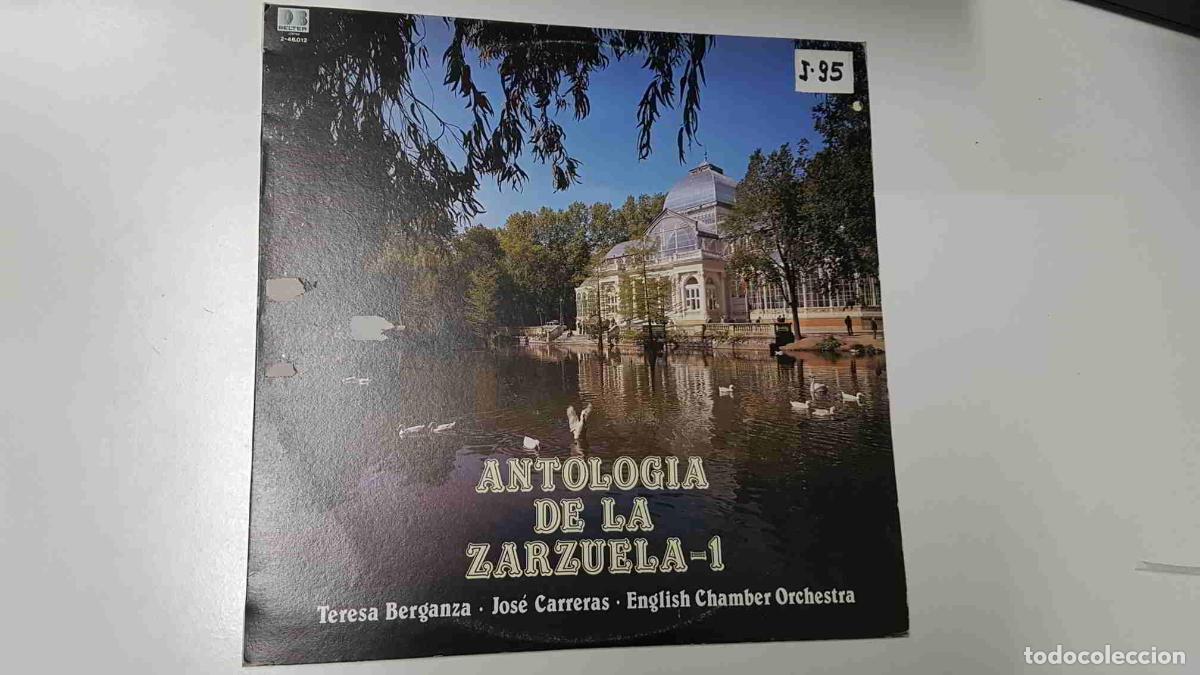 Libri antichi: LP: Antologia de la Zarzuela - 1. Teresa Berganza, Jose Carrerras, English Chamber Orchestra