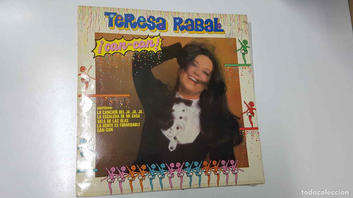 Old books: LP: Teresa Rabal, can-can. Contiene: La canci&oacute;n del ja...ja...ja..., La gente es formidable
