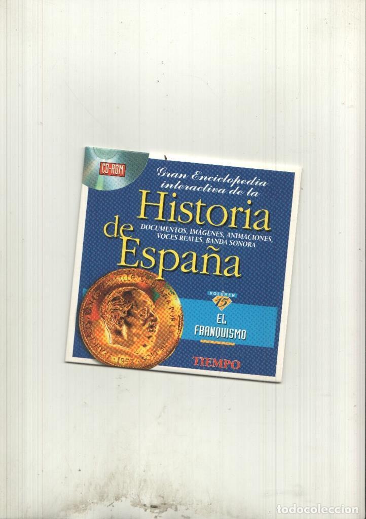 Old books: CD-Rom: Historia de Espa&ntilde;a volumen 15: El Franquismo - Varios