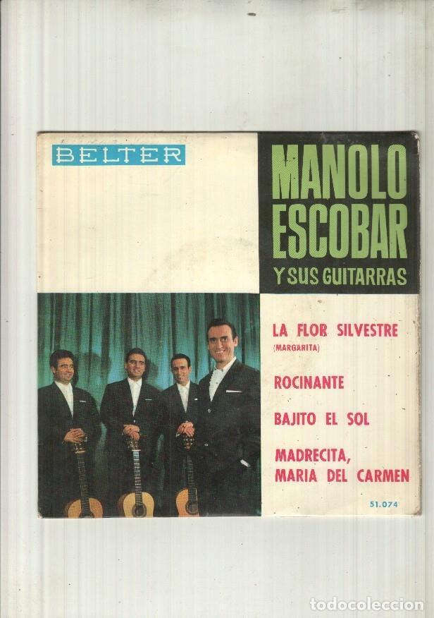 Libros antiguos: EP 7: Manolo Escobar y sus guitarras&rdquo; - NULL