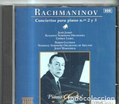 Old books: CD MUSICA: RACHMANINOV: conciertos para piano n&ordm; 2 y 3 -