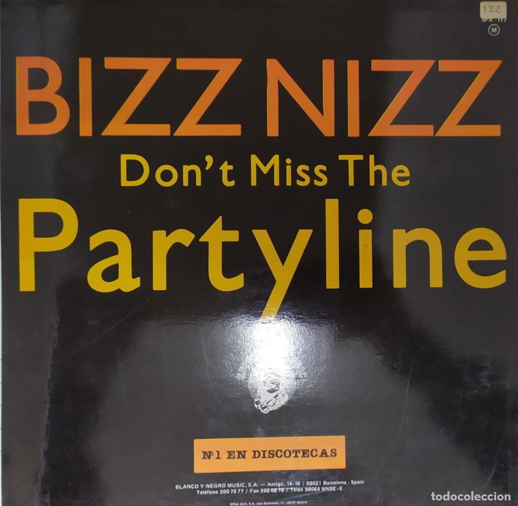 Libros antiguos: Vinilo-LP: Bizz nizz - Don't miss the partyline - Bizz nizz