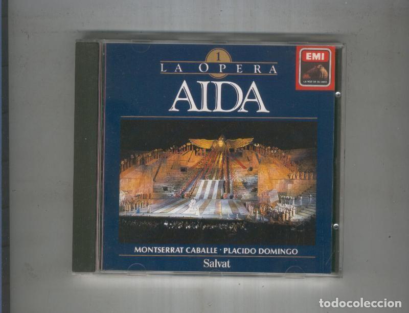 Libros antiguos: CD: AIDA coleccion LA OPERA SALVAT - VARIOS