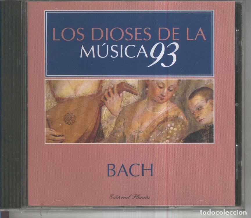 Libros antiguos: CD Musica: Coleccion Los Dioses de la Musica 93, No.04: BACH - Bach
