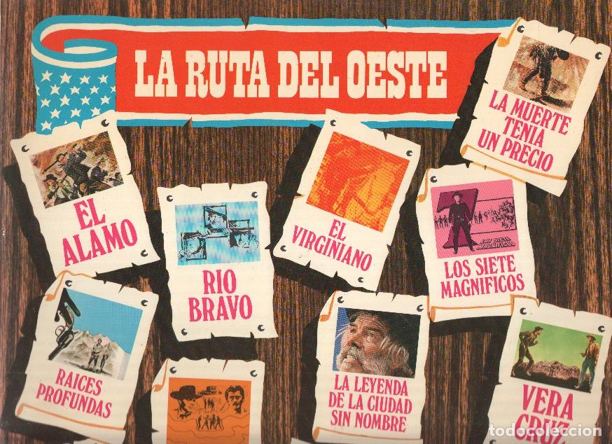 Libri antichi: Disco-LP 33rpm: LA RUTA DEL OESTE - Orquesta de Herman Helmer - Varios