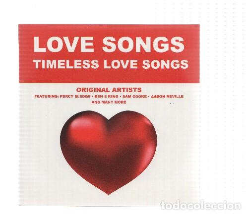 Libri antichi: CD-Musica: Love Songs: TIMELESS LOVE SONGS (Original Artists) - Varios
