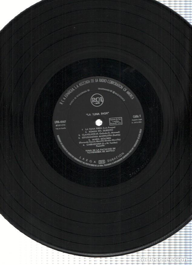 Livres anciens: Vinilo-LP: LA TUNA PASA - Tuna de la Facultad de Veterinaria de Madrid (RCA 1961) - Tuna de la Facul