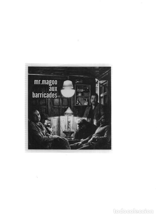 Libri antichi: CD-Musica: MR .MAGOO - Aux Barricades (Estudios Abrigueiro 2014) - MR .MAGOO