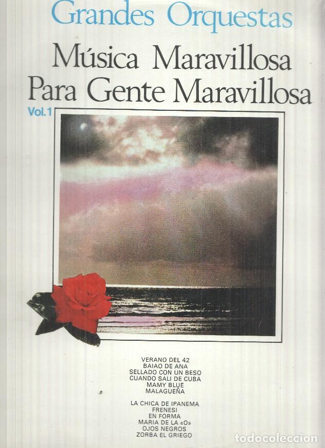 Libri antichi: LP: Grandes Orquestas, Musica Maravillosa para Gente Maravillosa, Vol. 1