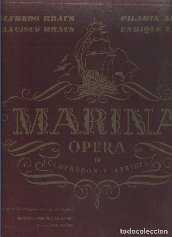 Libri antichi: Disco LP: Opera Marina de Camprodon y Arrieta - Varios