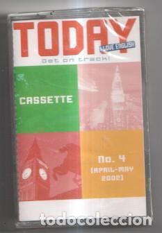 Libri antichi: Cinta Casete: TODAY I LOVE ENGLISH 2002-2003: Numero 04 (April-May 2002) - VARIOS