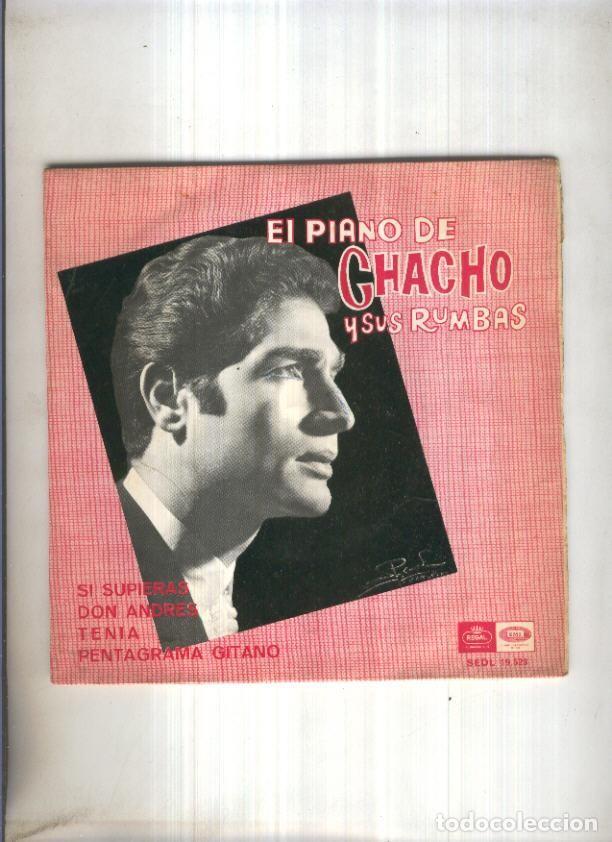 Livros antigos: Disco Vinilo Single 45rpm: EL PIANO DE CACHO Y SUS RUMBAS - Si Supieras - Cacho