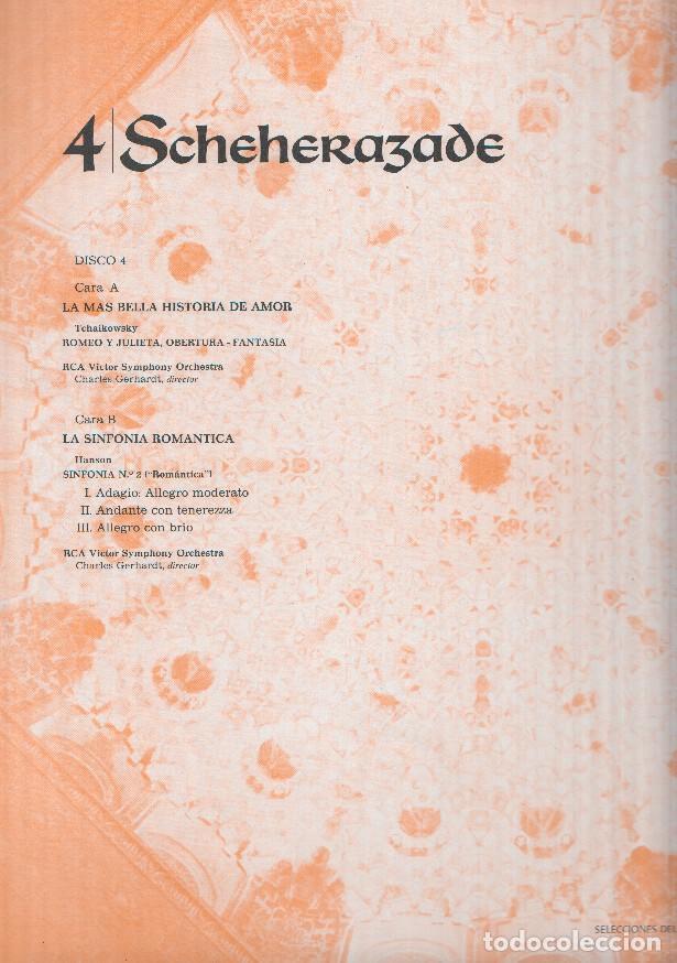 Livros antigos: DISCO/VINILO: SHEHERAZADE, Un Festival de Musica Exotica: Disco Numero 04 (Readers Digest 1970) - VA